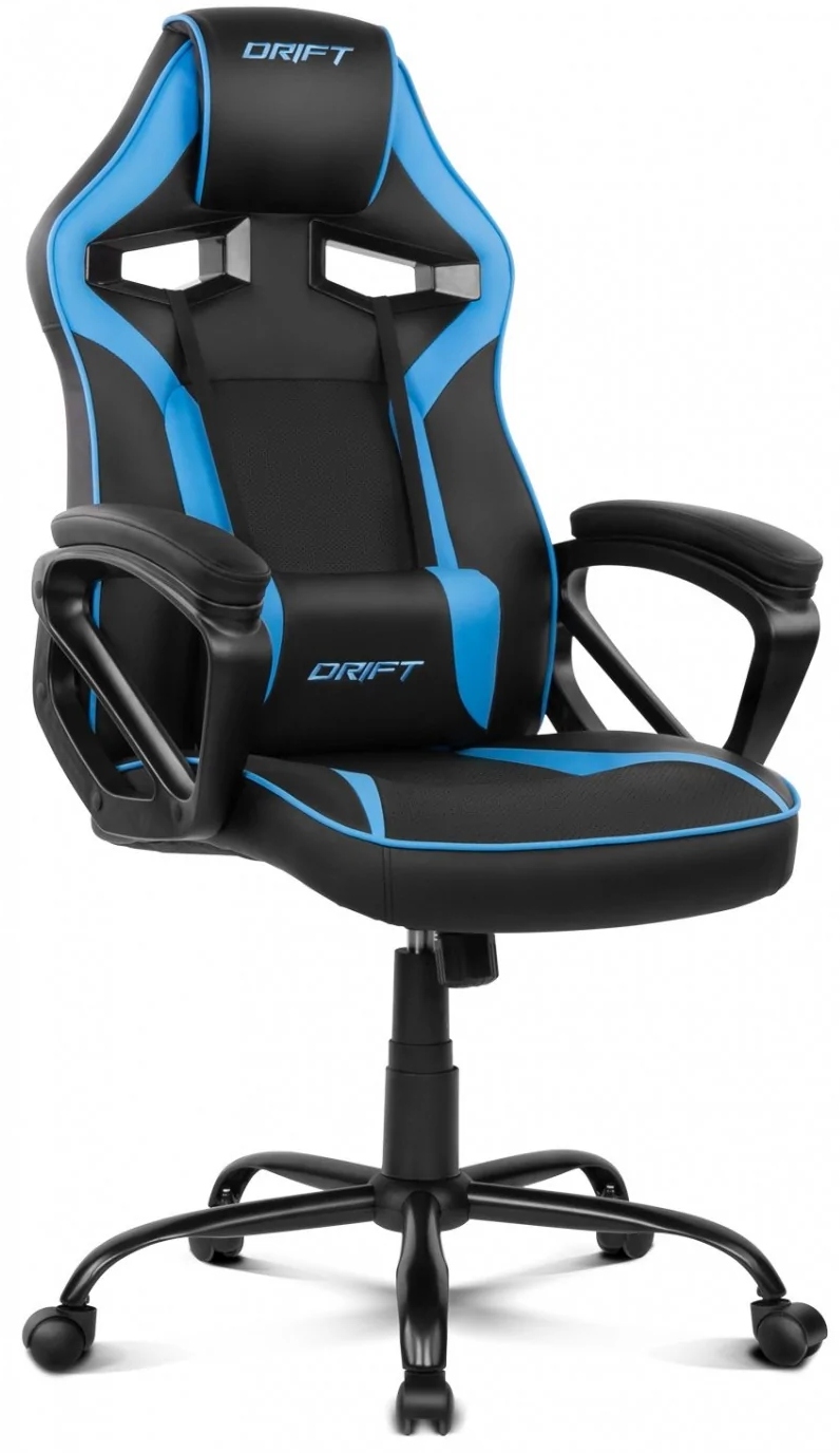 Silla gaming Drift DR50BL negro/azul